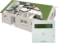 SmartVent Balance – 5 supply outlets/2 extract (expandable to 6 outlets/3 extracts*) for homes up to 350m2 image